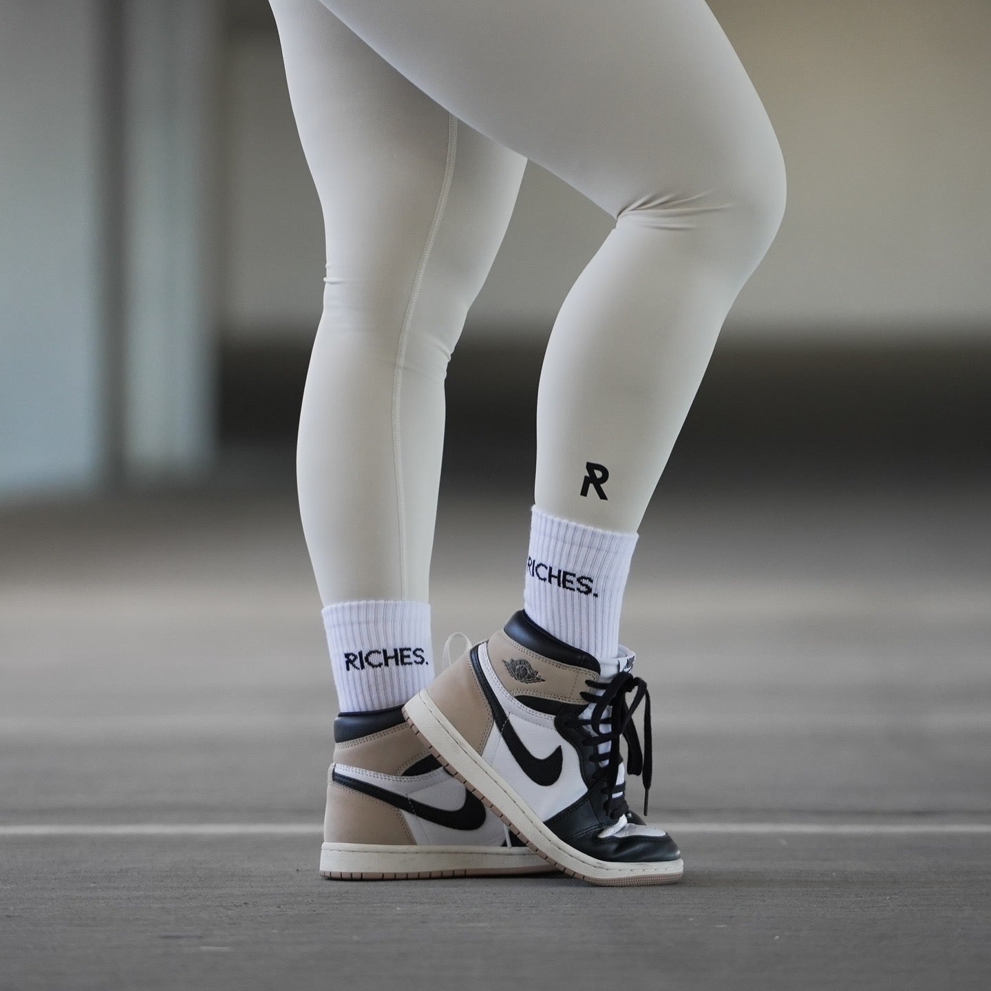 ASTRAIA LEGGINGS - CREAM