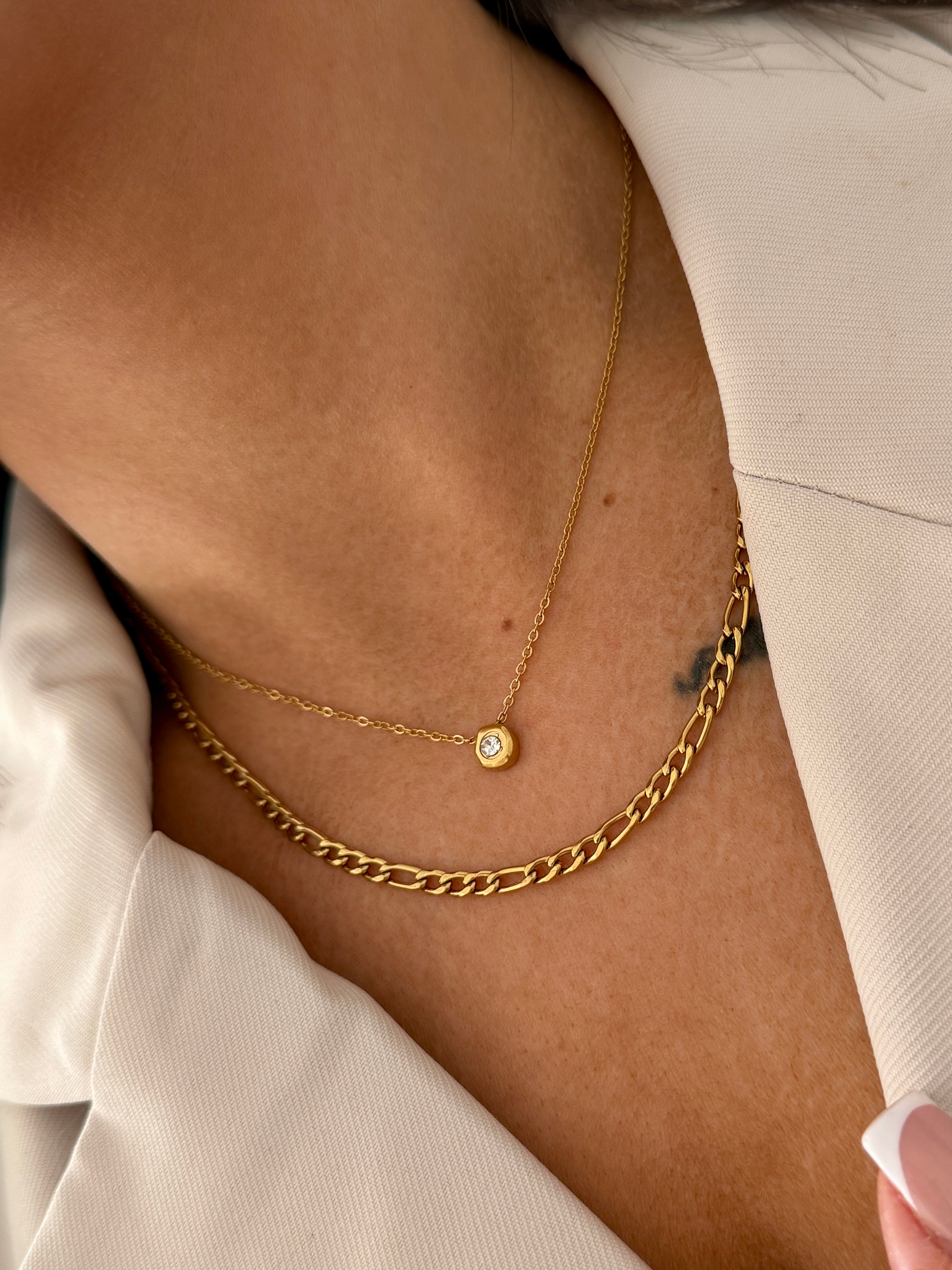 THE MINIMALIST NECKLACE STACK