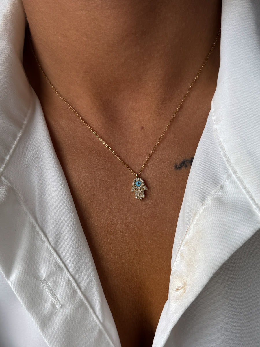 EVIL EYE DAINTY NECKLACE