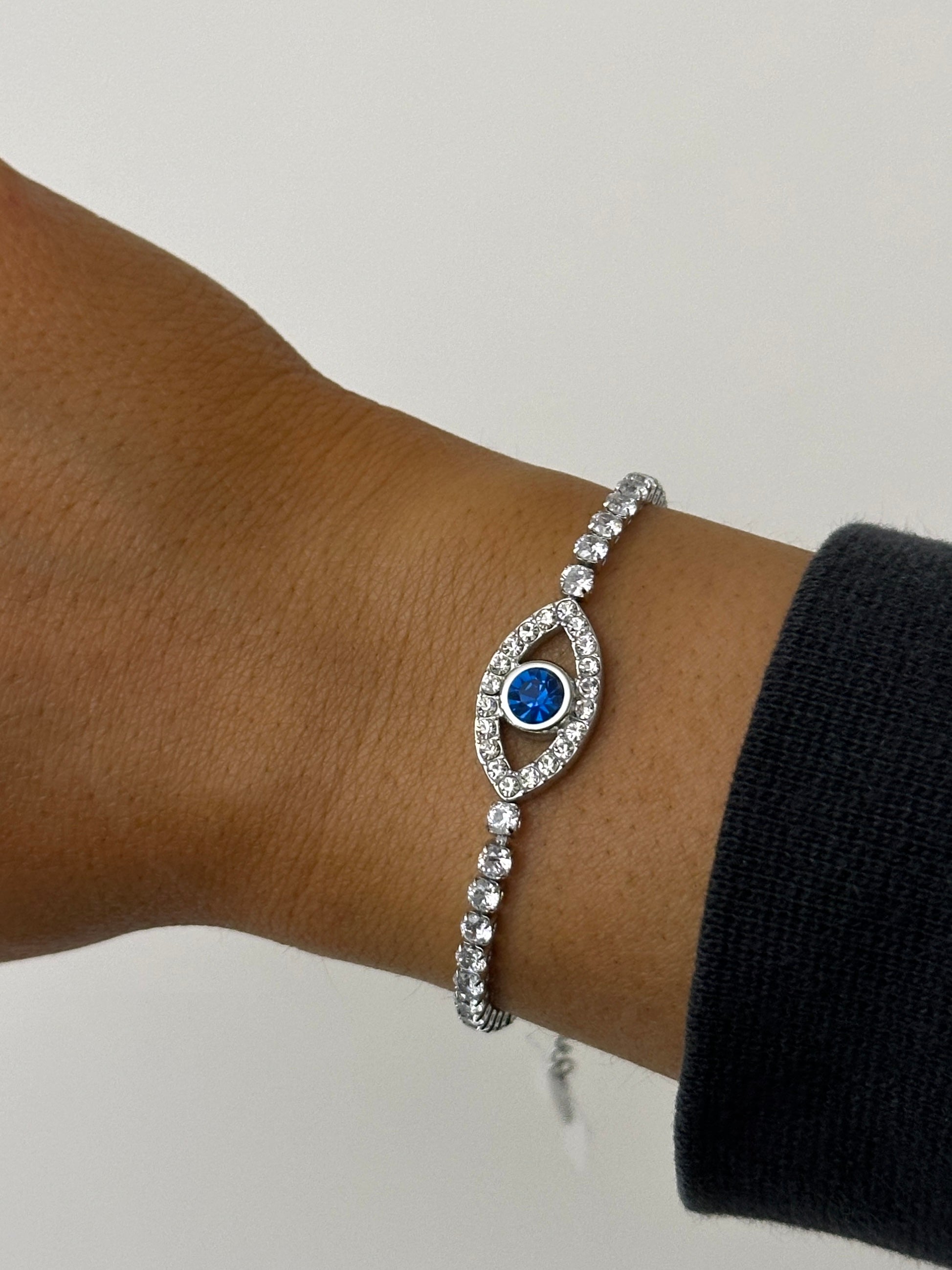 EVIL EYE TENNIS BRACELET