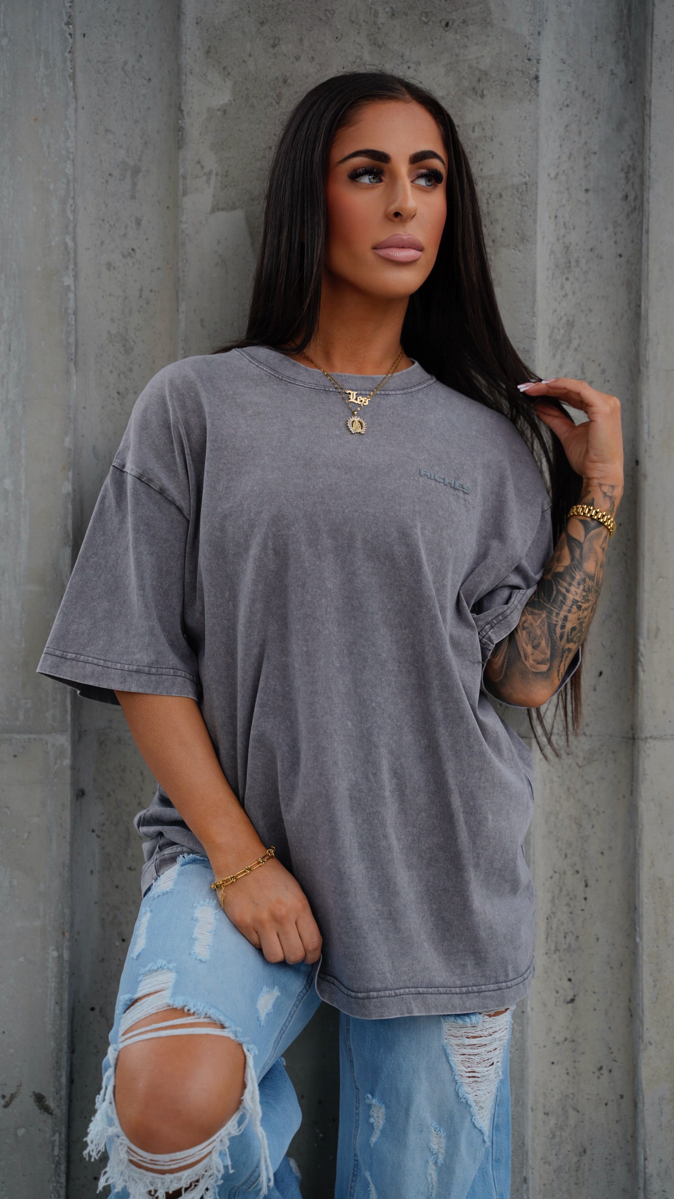 EARL GREY VINTAGE OVERSIZED SHIRT