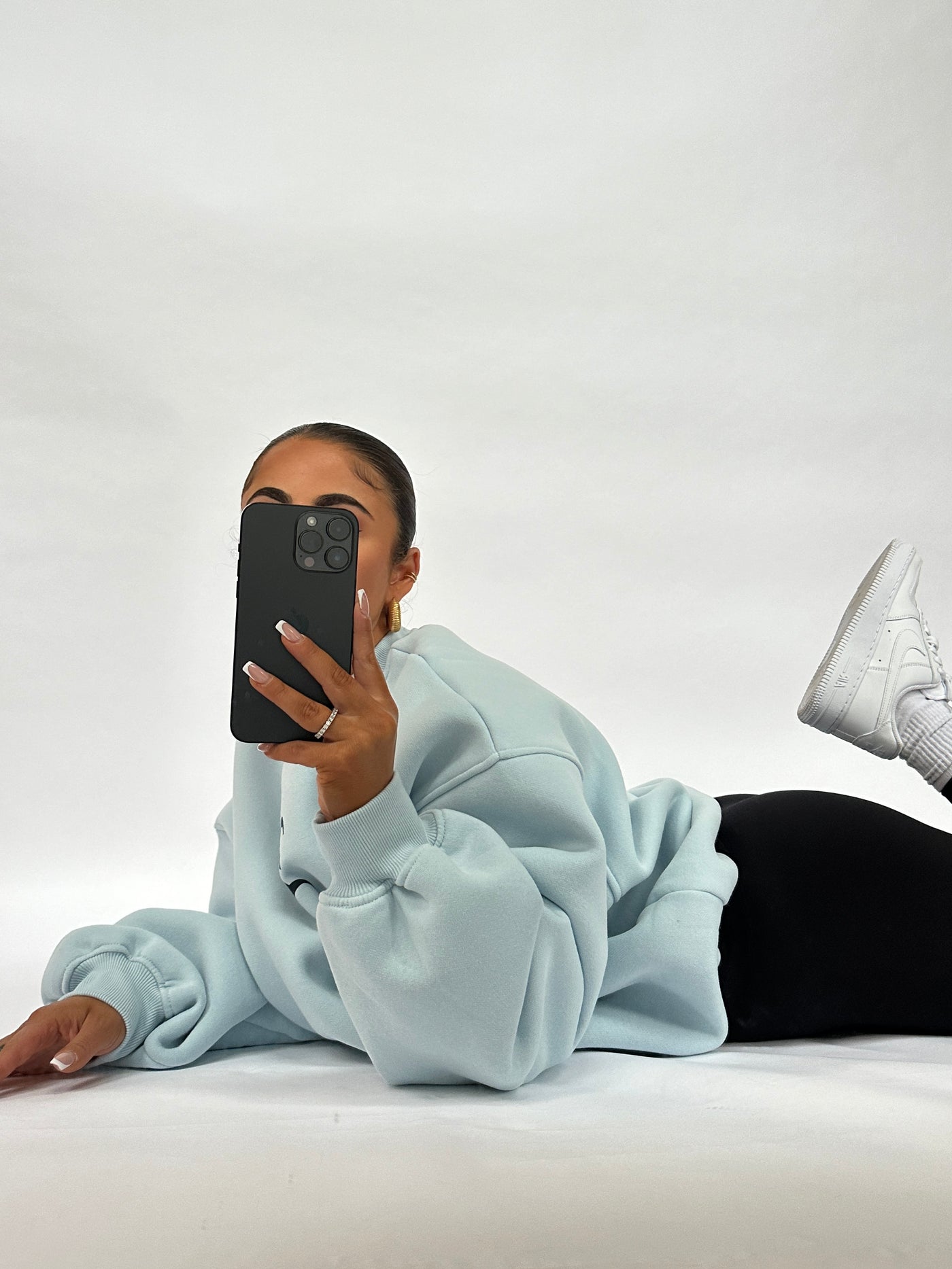 BABY BLUE SWEATSHIRT