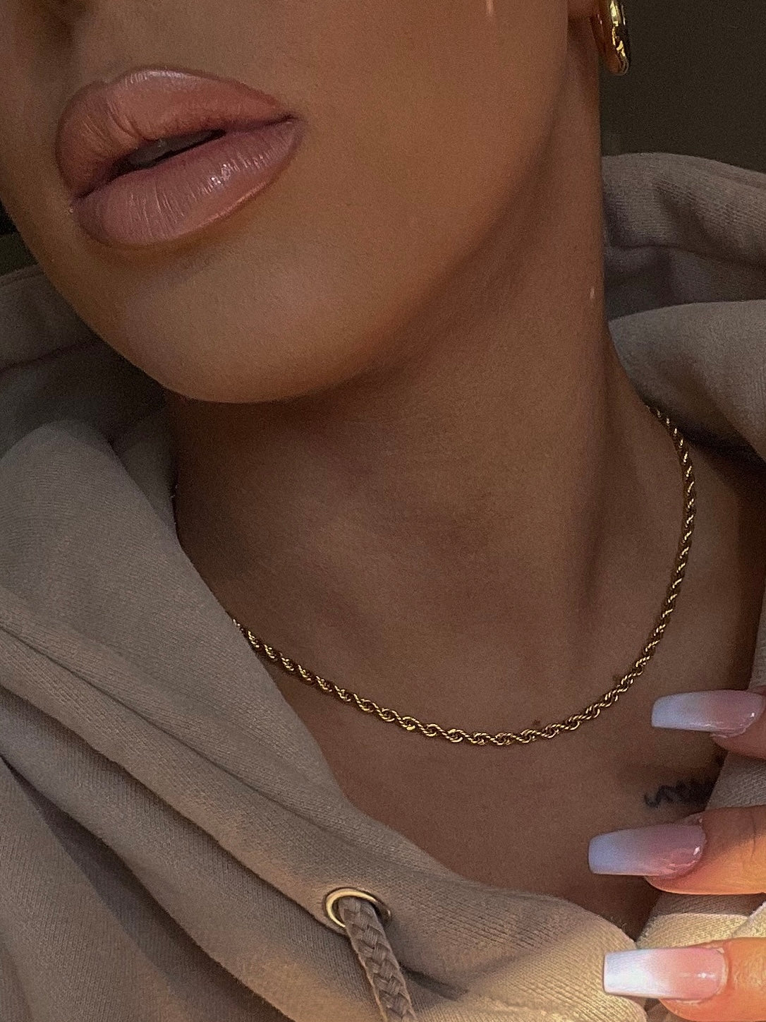 18K ROPE CHAIN